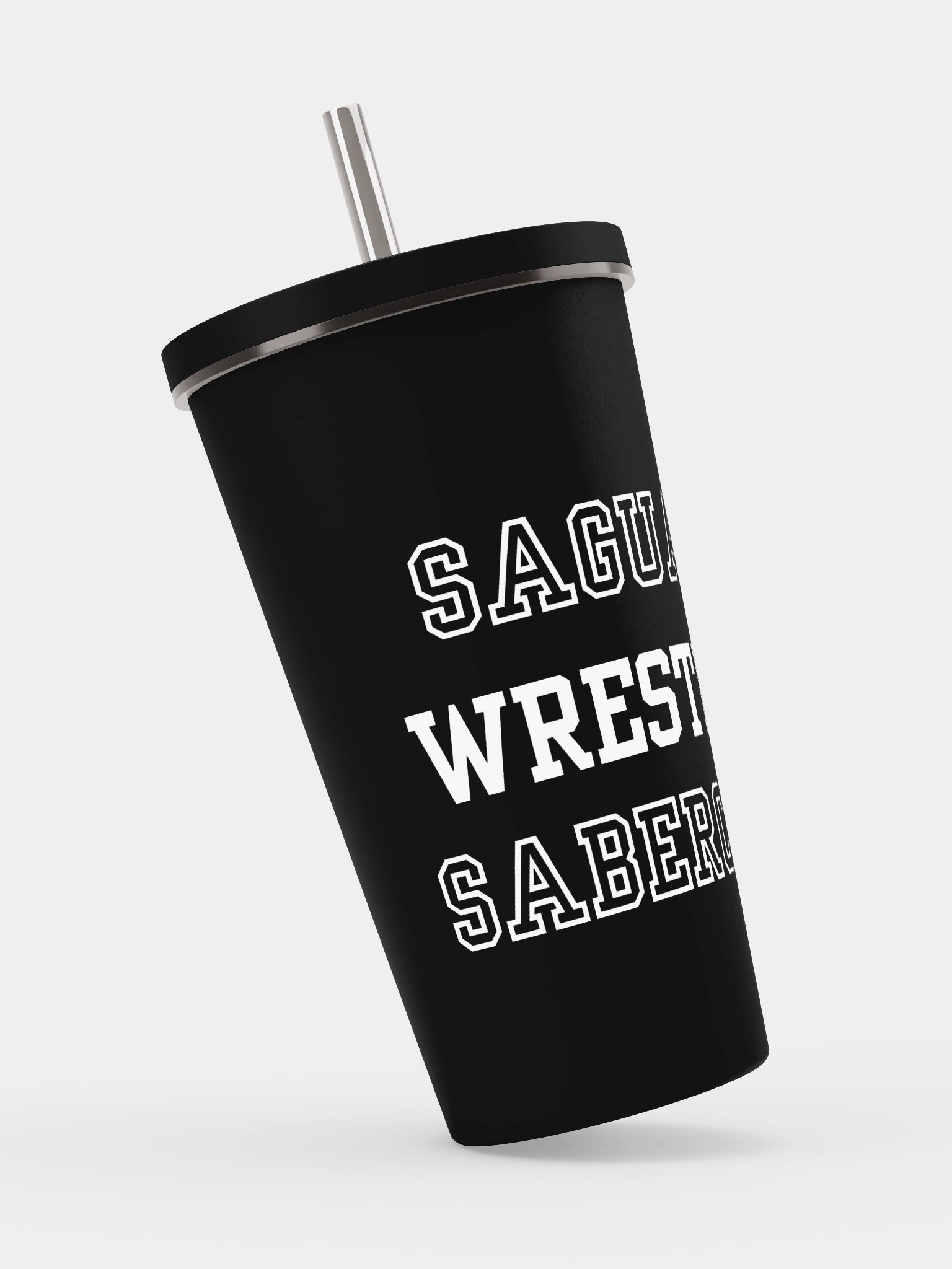 Saguaro Wrestling Sabercats Tumbler product image (5)