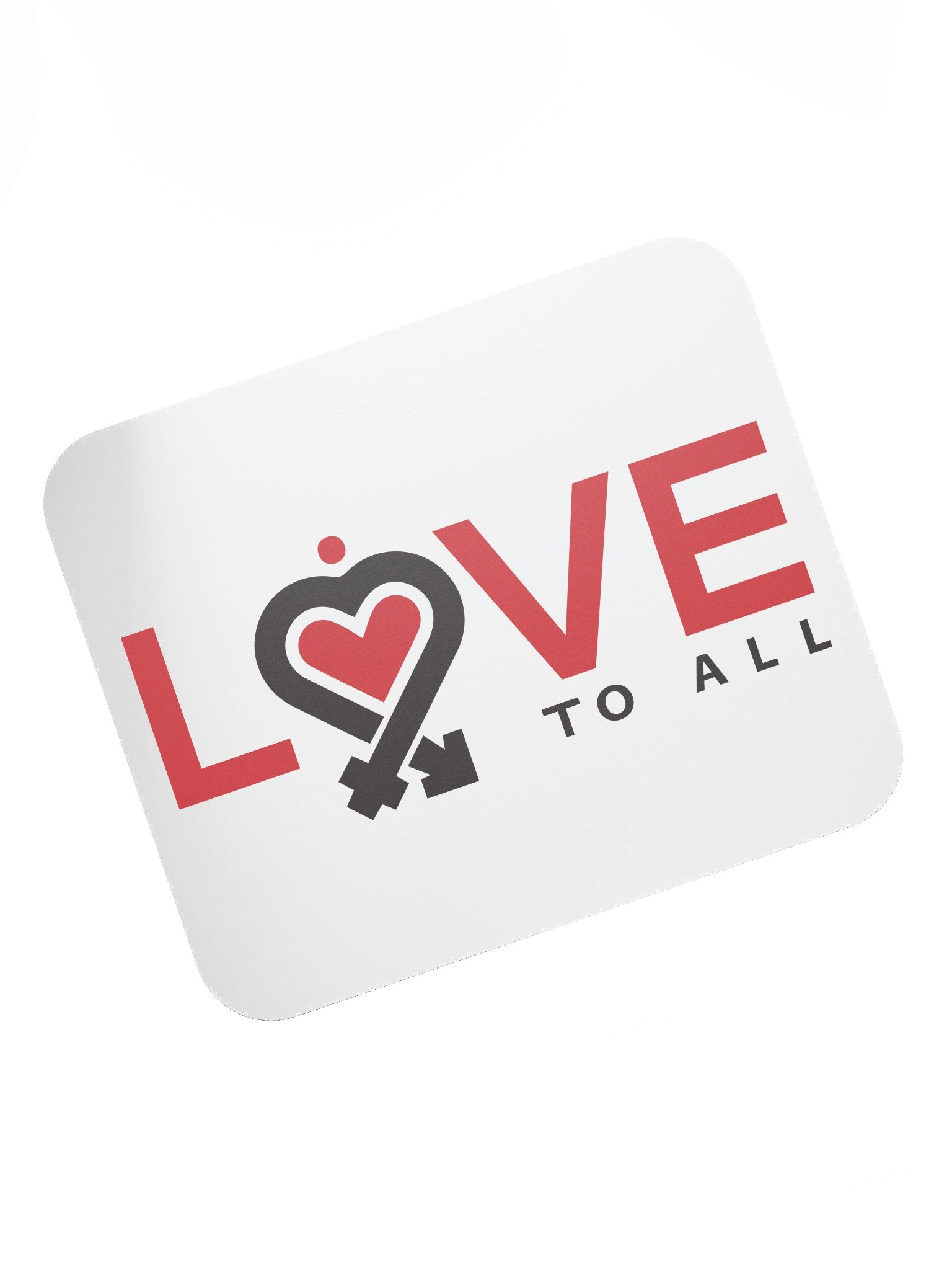 L2A 2025 Logo Small White Mousepad product image (8)