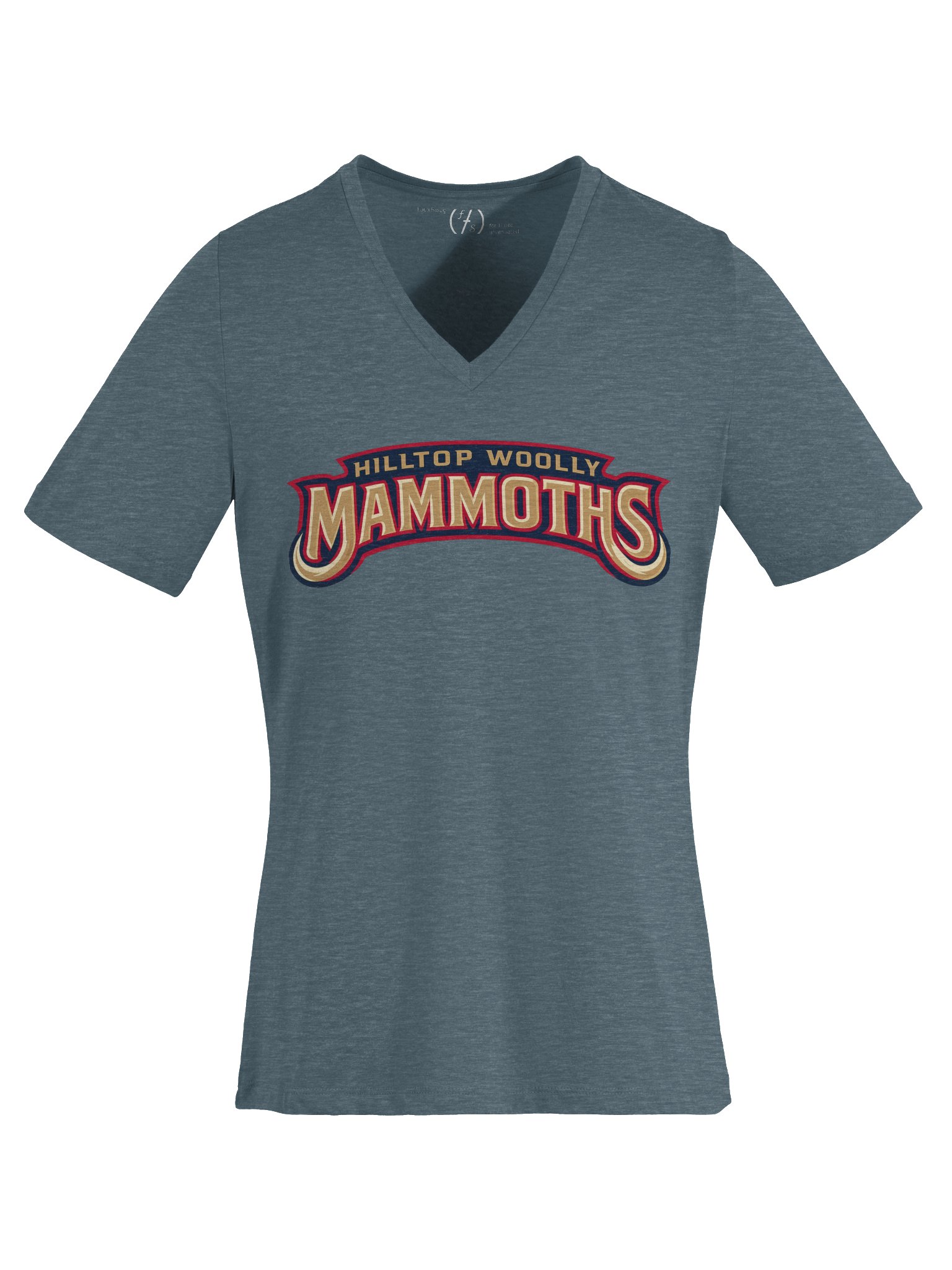 Hilltop Woolly Mammoths (Woolly’s) Women's V-Neck T-Shirt product image (7)