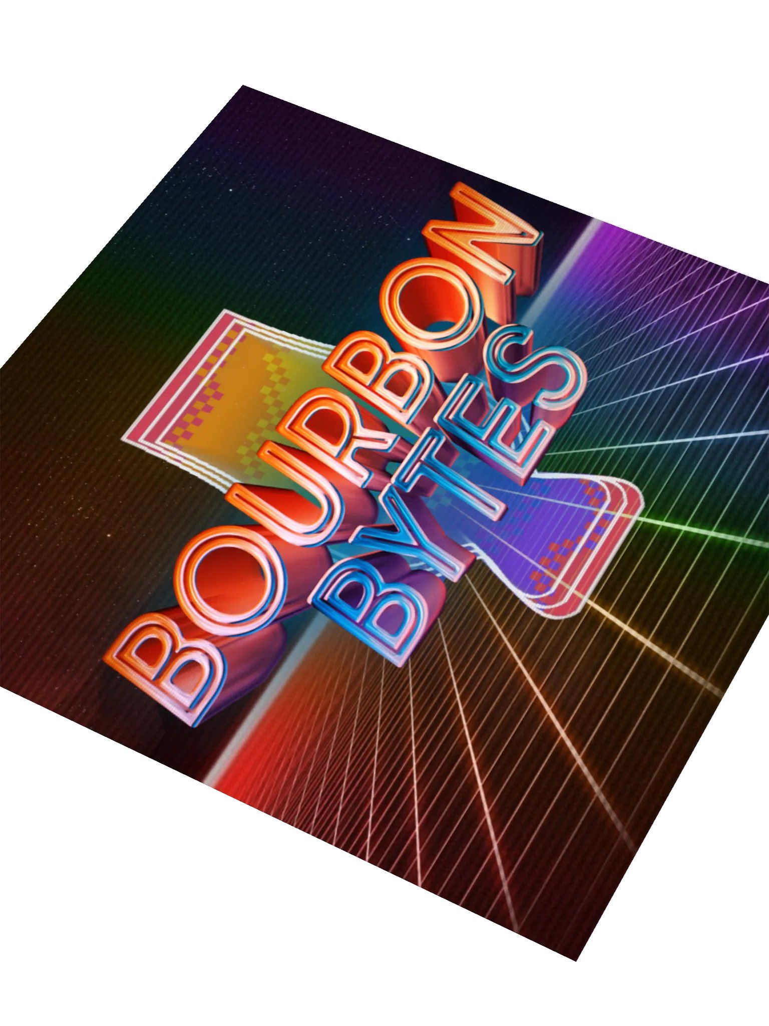 Bourbon Bytes Pride Sticker product image (4)