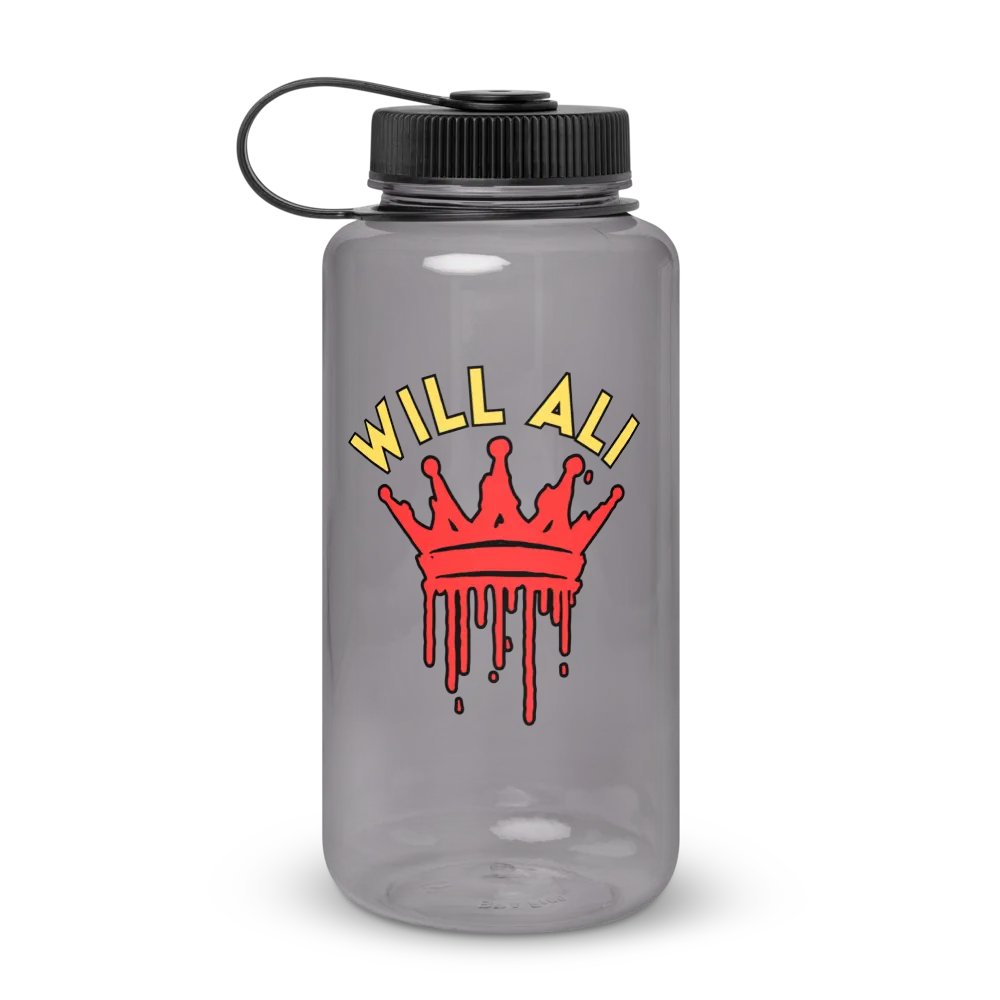 Official "Will Ali" plastic water bottle product image (1)
