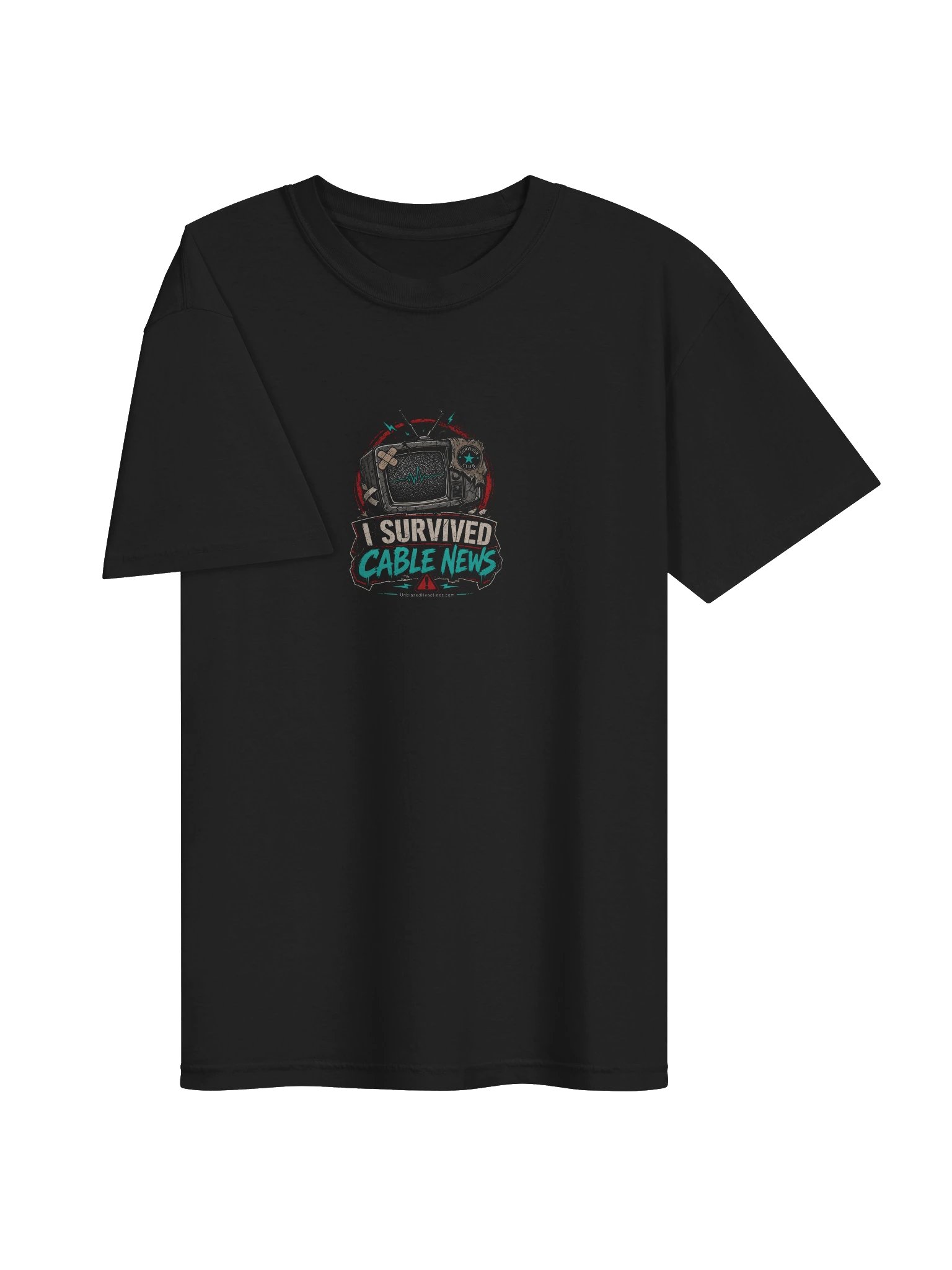 I Survived Cable News Tee - Large Front product image (3)
