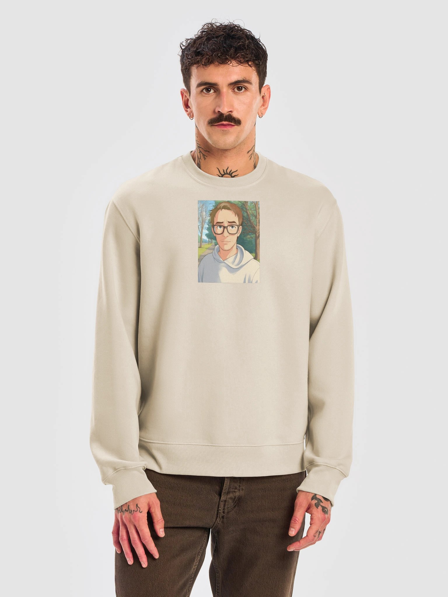 itssCSChris Cartoon Oversized Sweatshirt product image (5)