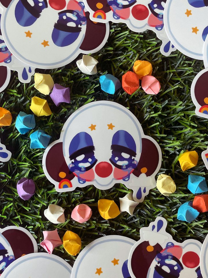 🎨 Silly Clown Stickers product image (2)