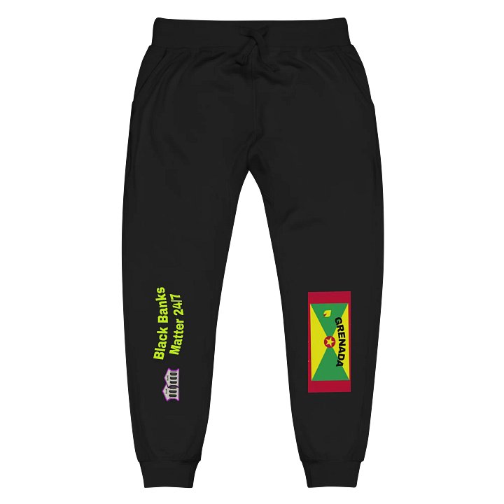 Grenada Flag Inspired Unisex Fleece Joggers product image (1)