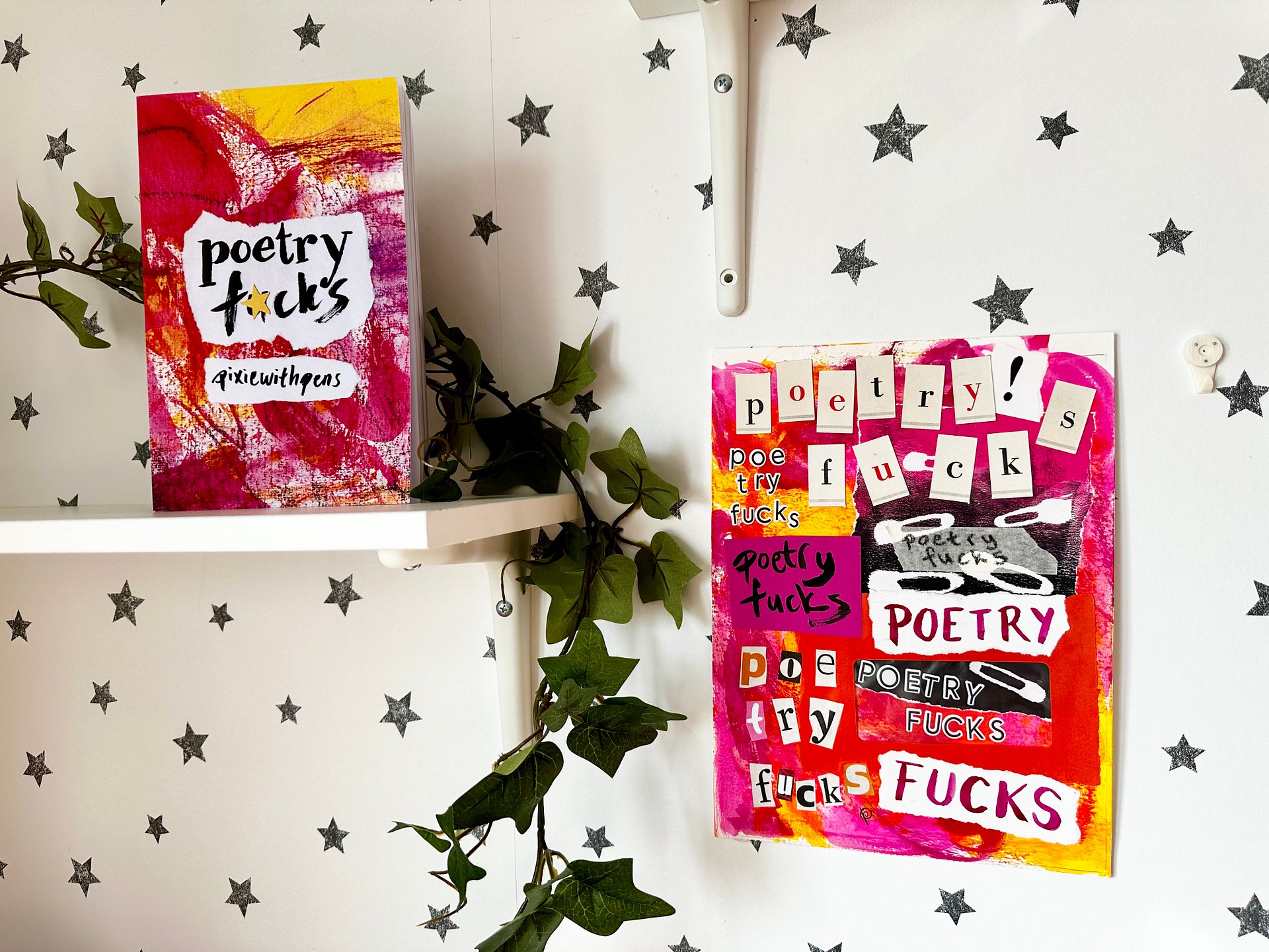 'poetry f*cks' collage original from 'poetry f*cks' product image (2)
