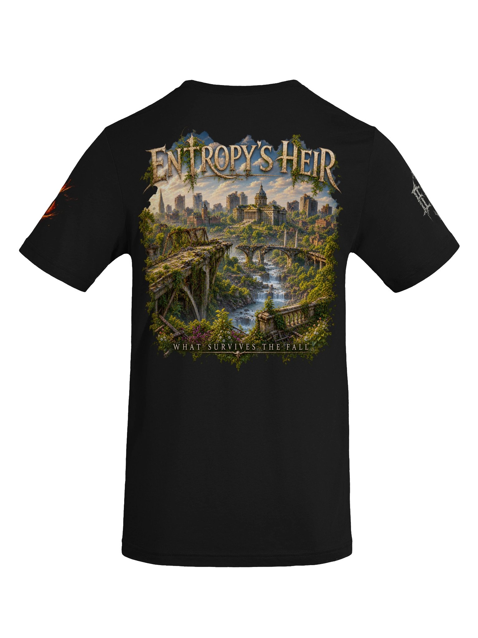 Entropy’s Heir – What Survives the Fall All-Over Tee product image (10)