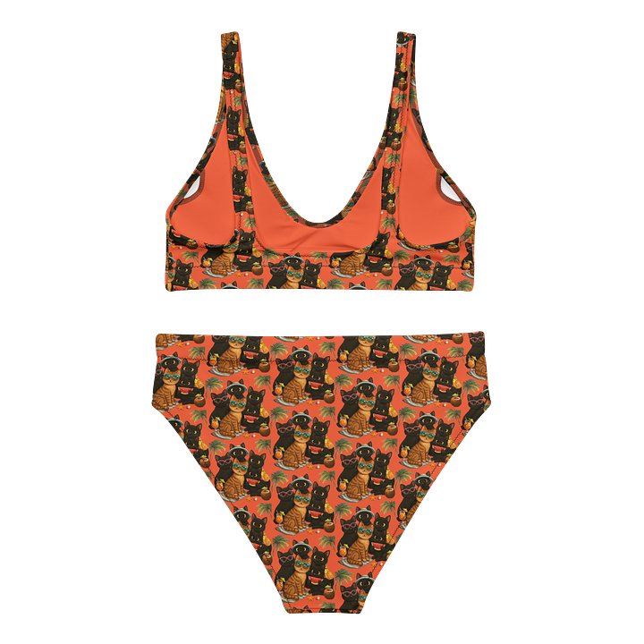 Ethereal Cat High-Waisted Bikini Set product image (2)