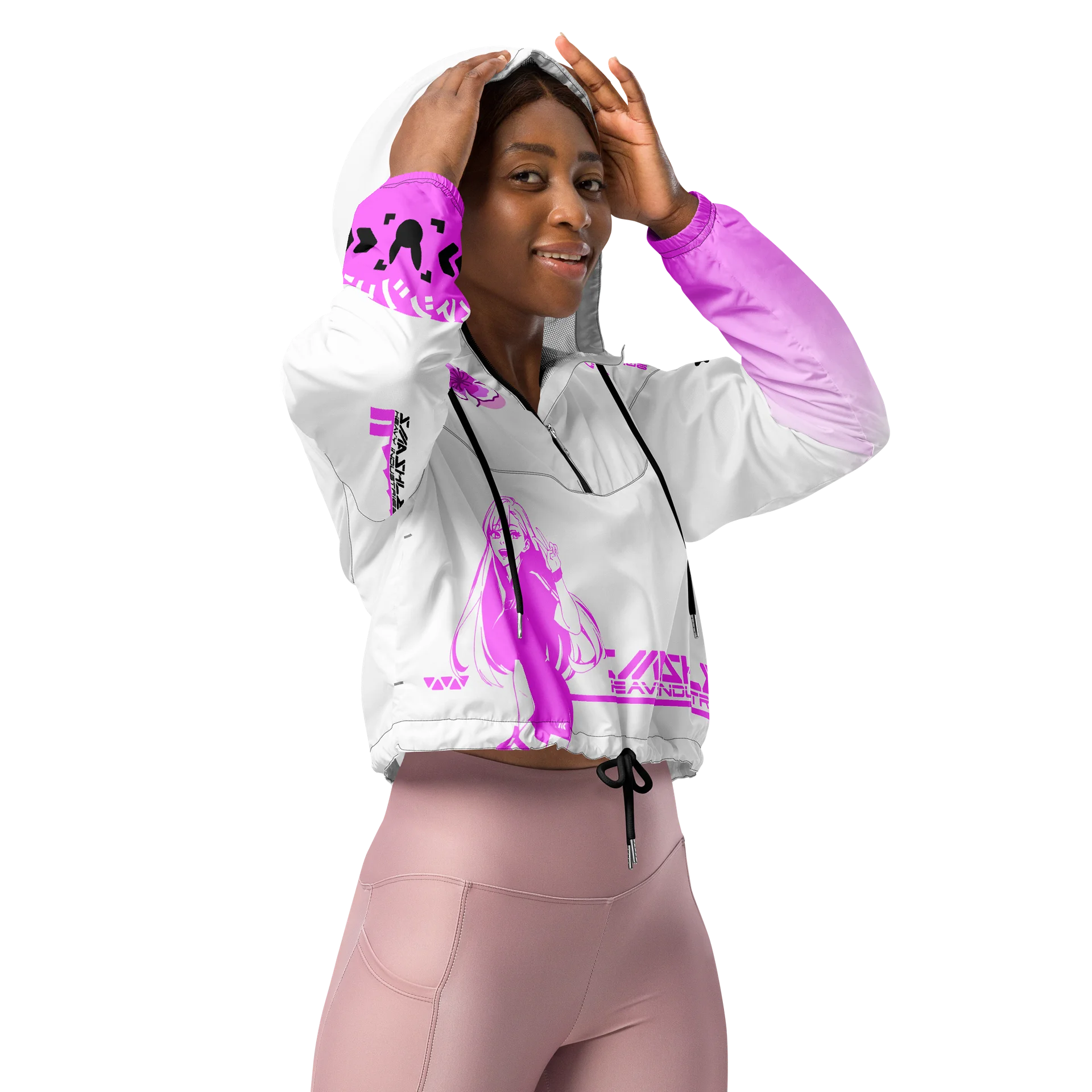 SmashTech - Sakura Cropped Windbreaker product image (2)