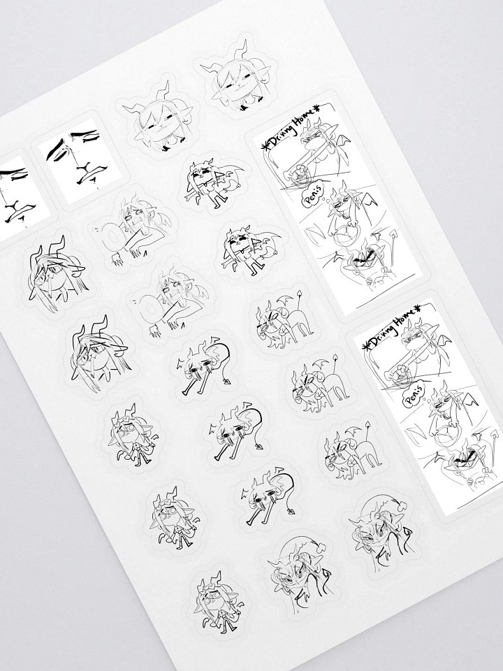 Scrungle Doodles Sticker Sheet product image (1)