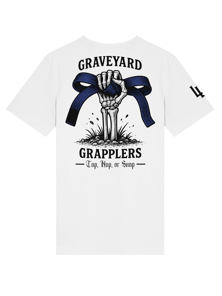Graveyard Grapplers Ranked Tee | Blue Belt product image (1)