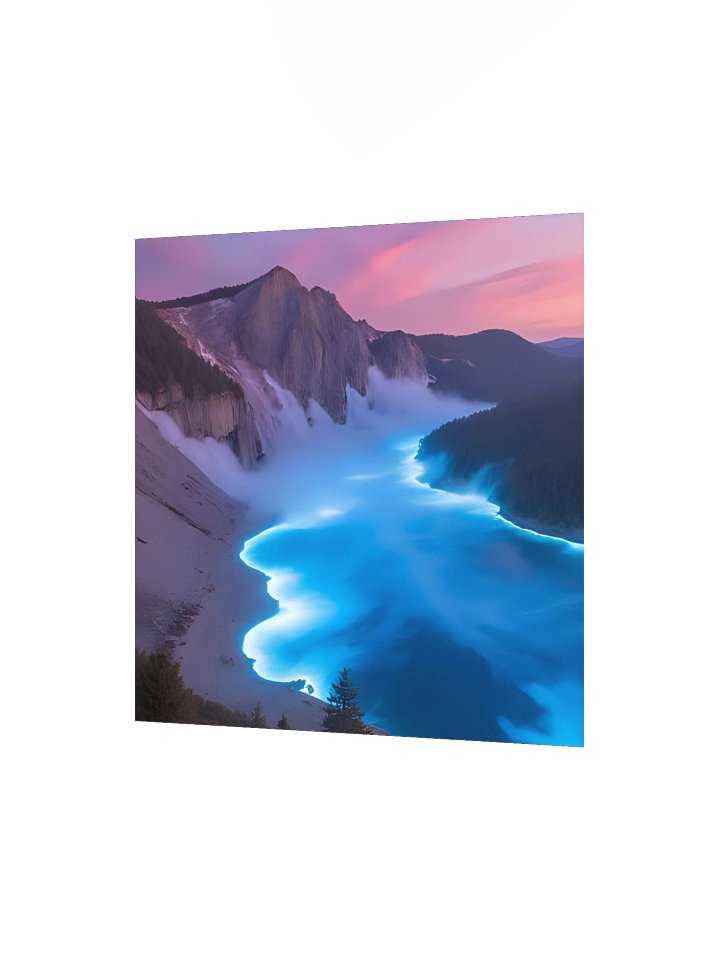 Aurora River Glow Poster product image (6)