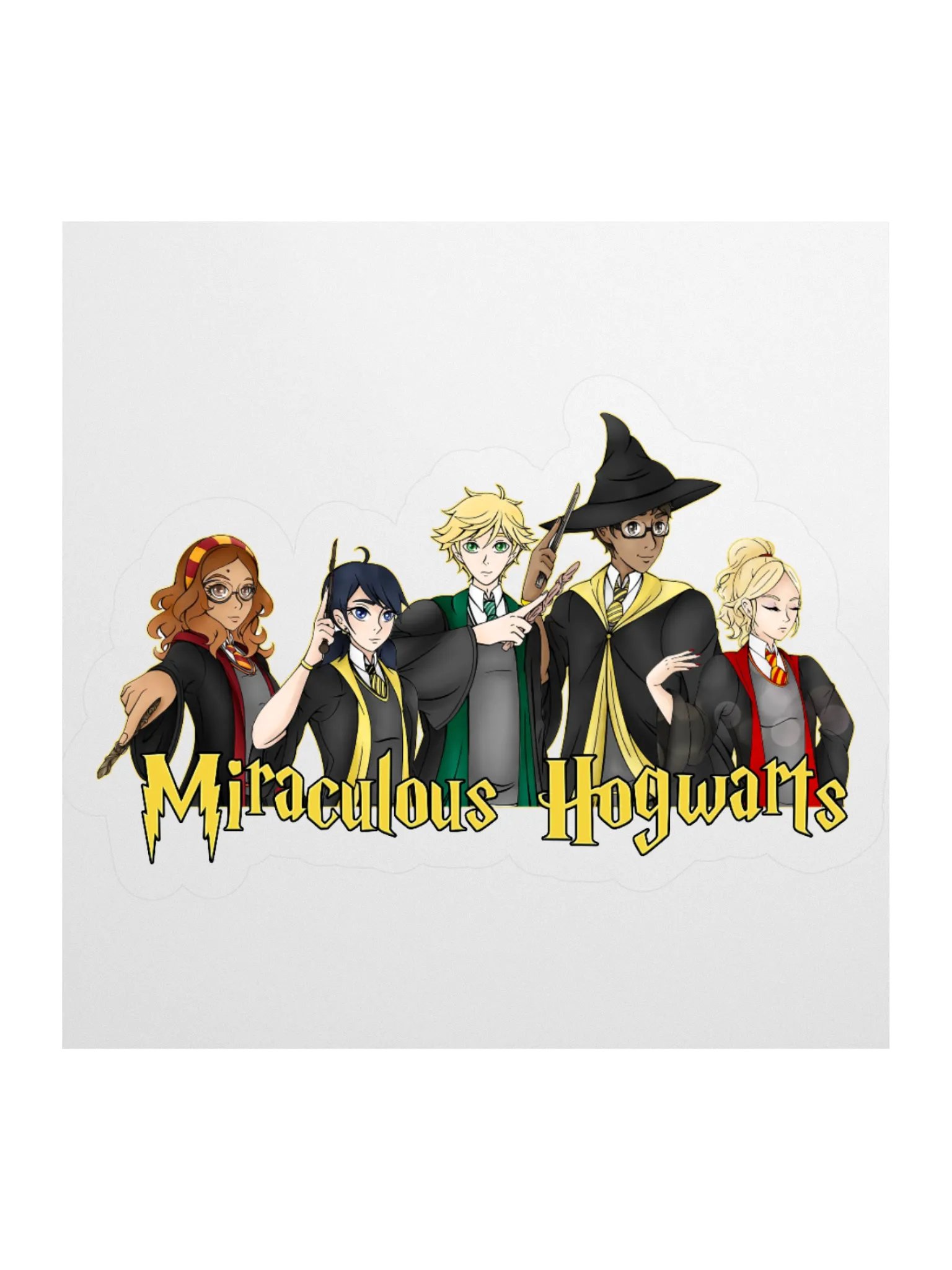 Miraculous Hogwarts Stickers! product image (4)