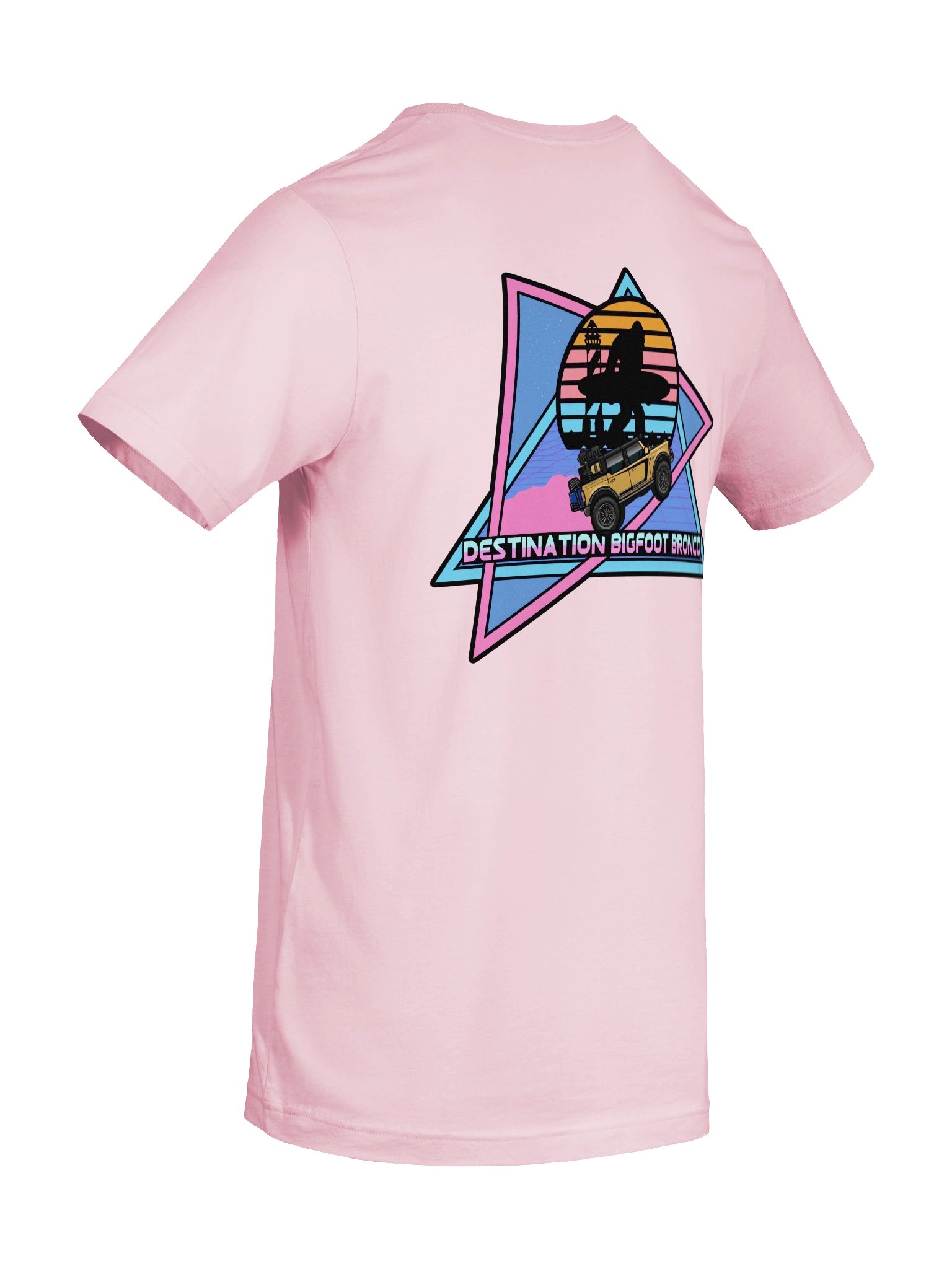 JC Edition Destination Bigfoot Bronco Retro-Inspired T-Shirt (Multiple Colors Available) product image (103)
