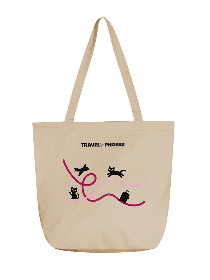 Explorer Cream Tote Bag product image (1)