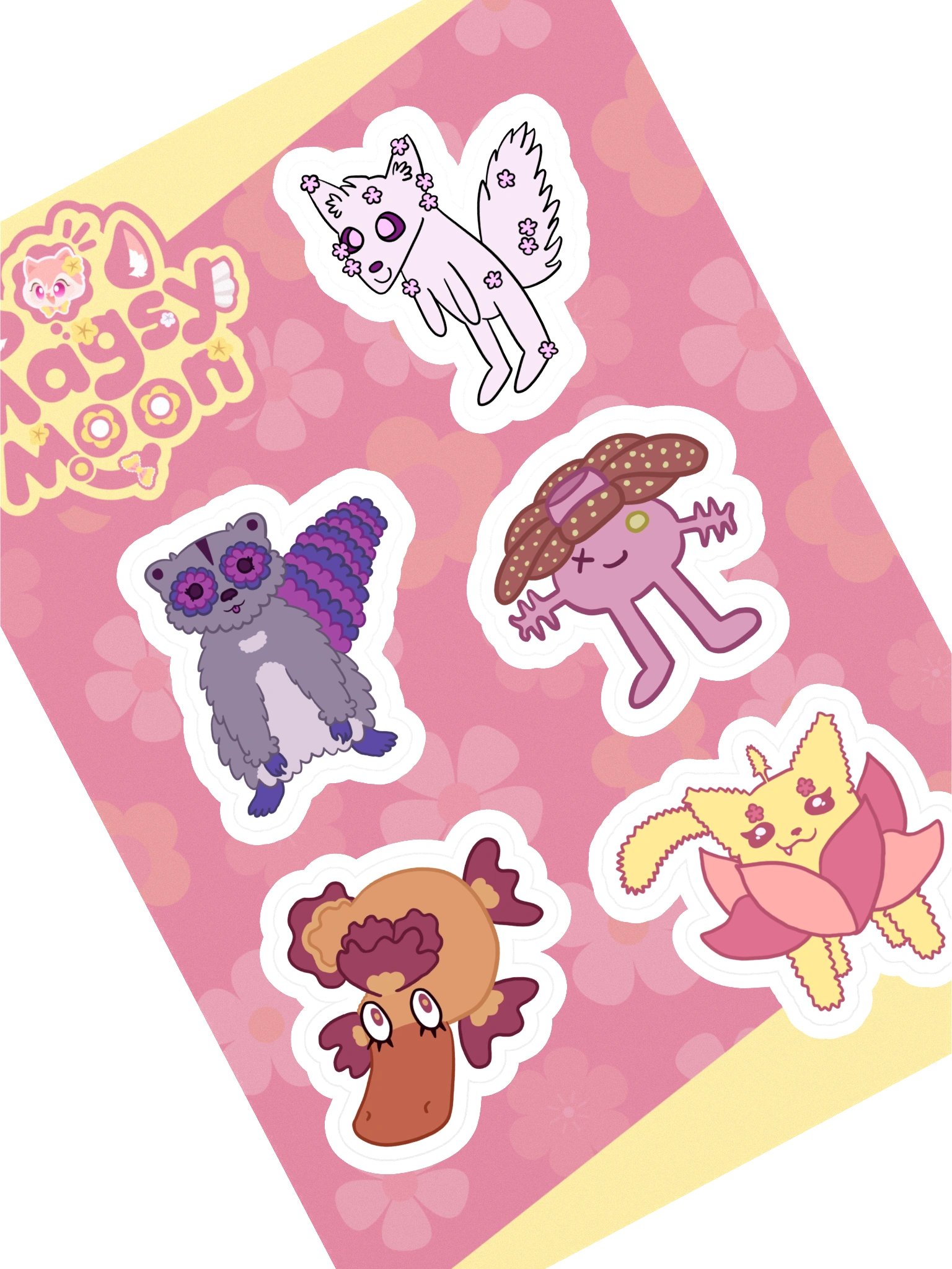 Bloomlings Sticker Sheet Pack B product image (1)