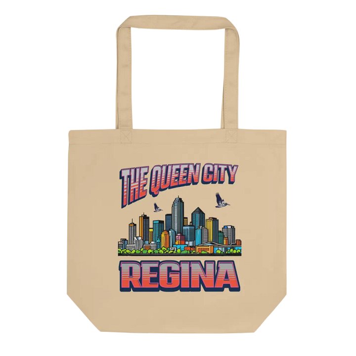 Regina The Queen City Skyline Eco Tote Bag product image (1)