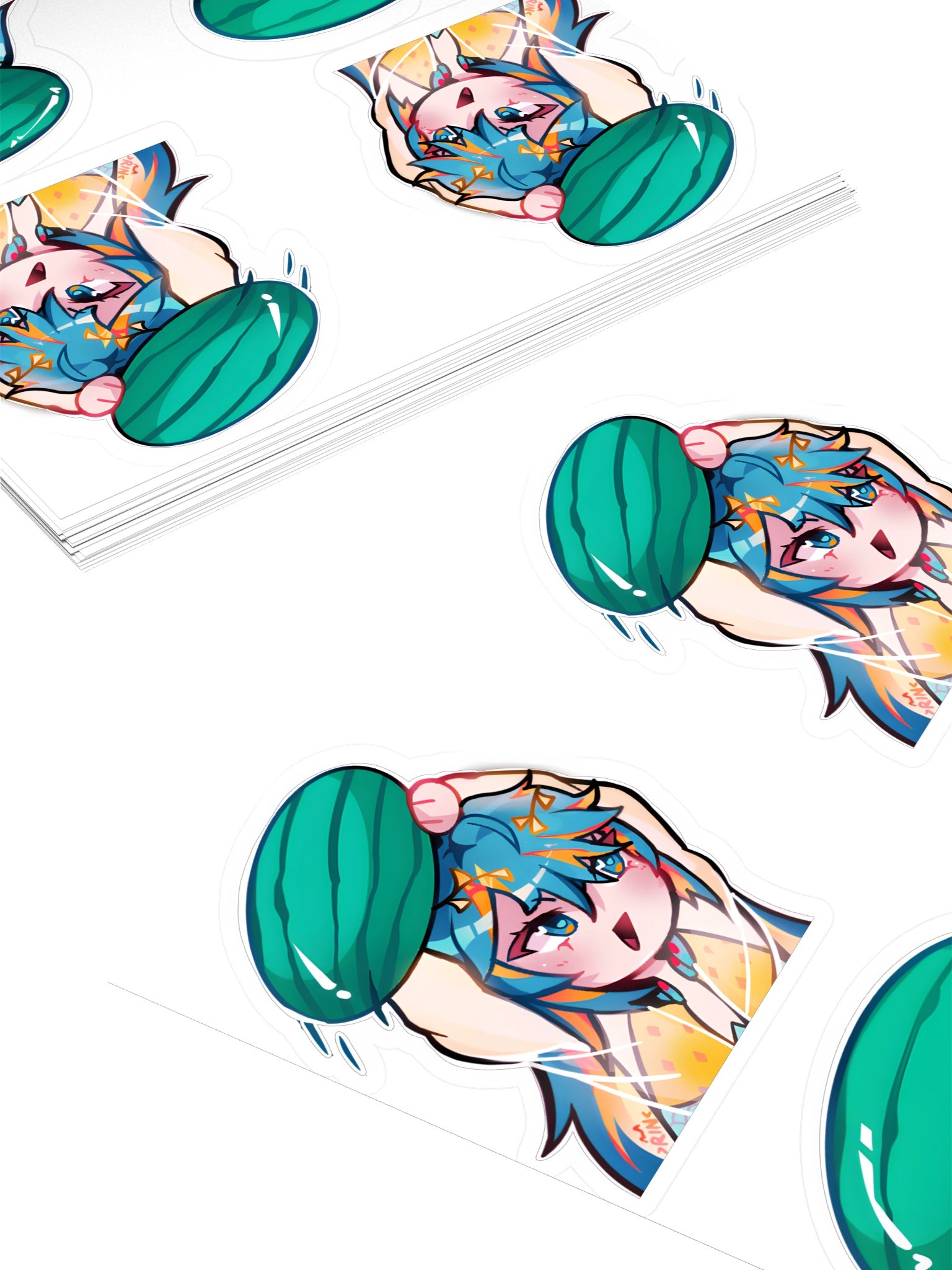 The Melon Trifecta Sticker Pack! product image (4)