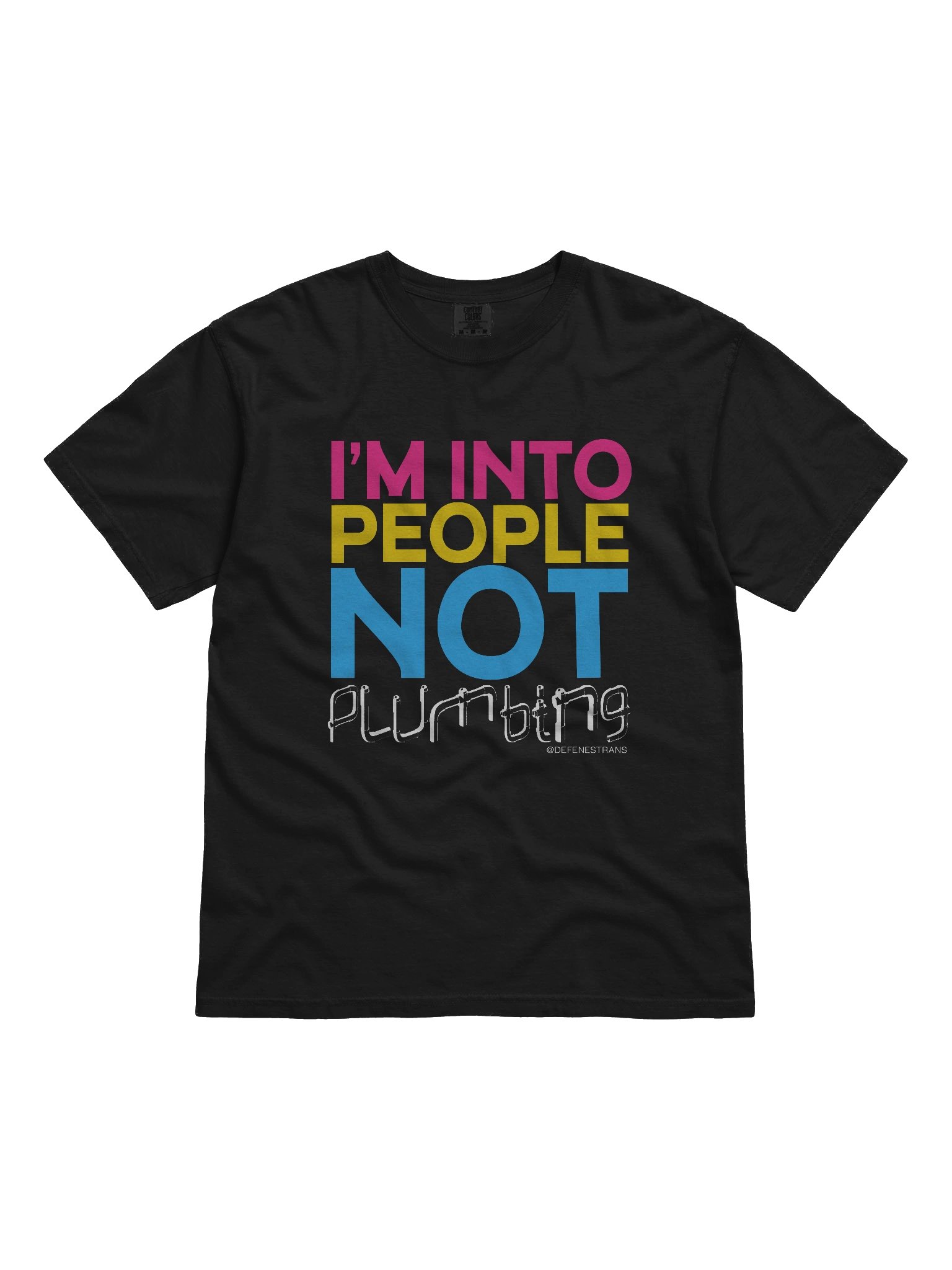People Not Plumbing Tee product image (1)