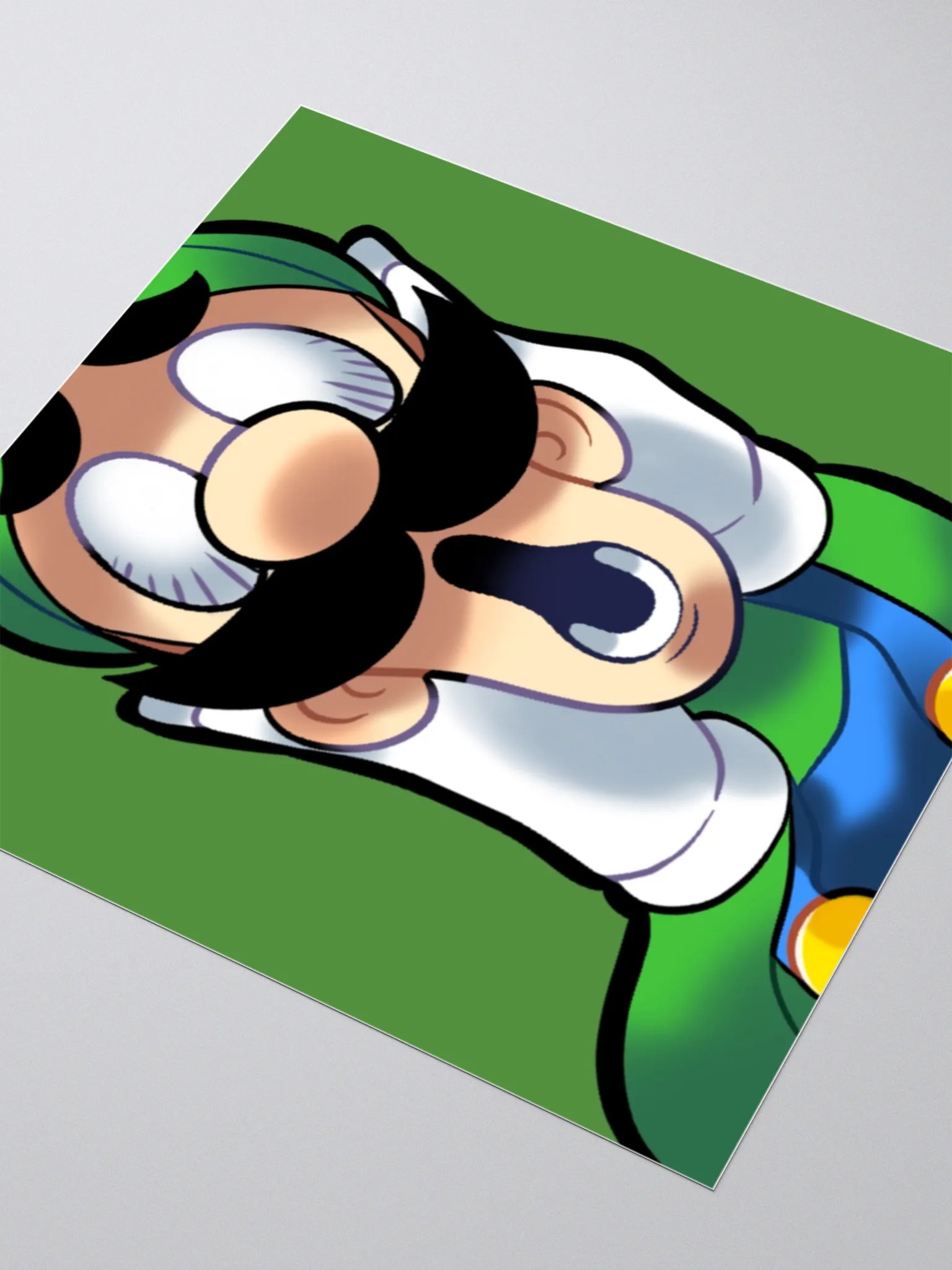 MARIOTHON LUIGI STICKER product image (3)