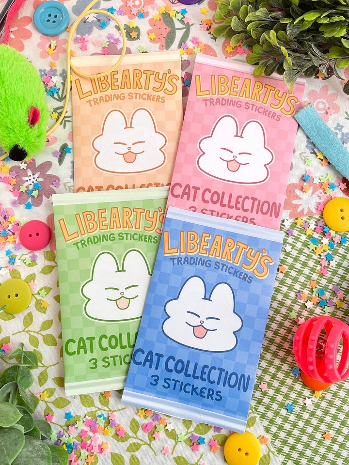 Libearty Trading Stickers Pack: Cat Collection product image (2)