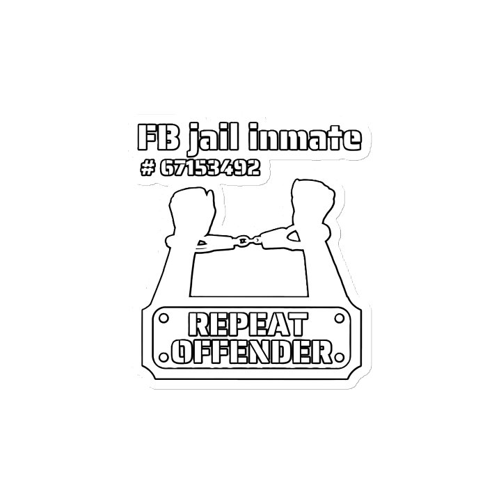 FB JAIL INMATE REPEAT OFFENDER product image (2)