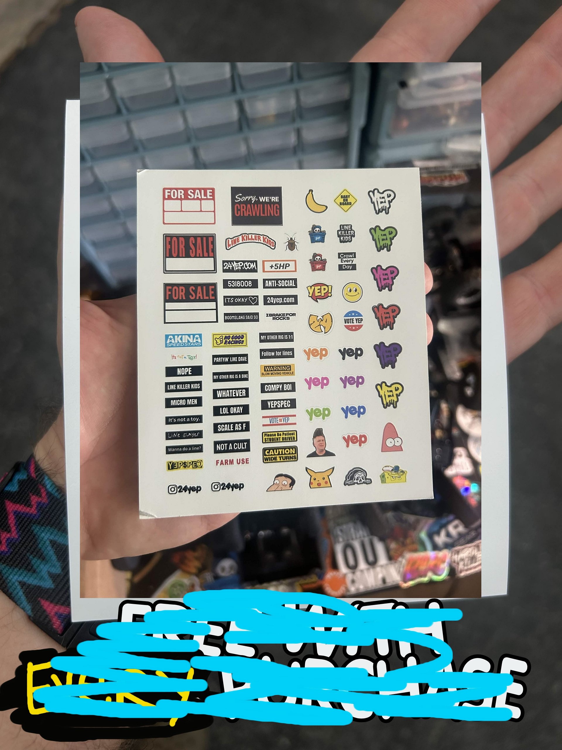 Scale Sticker Sheets product image (1)