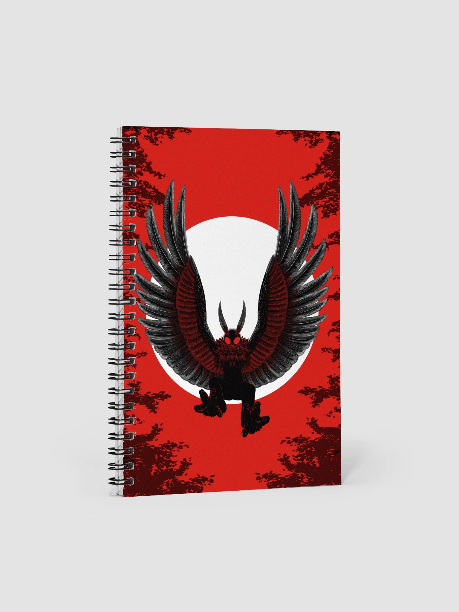 Mothman Moonrise Dotted Notebook product image (1)