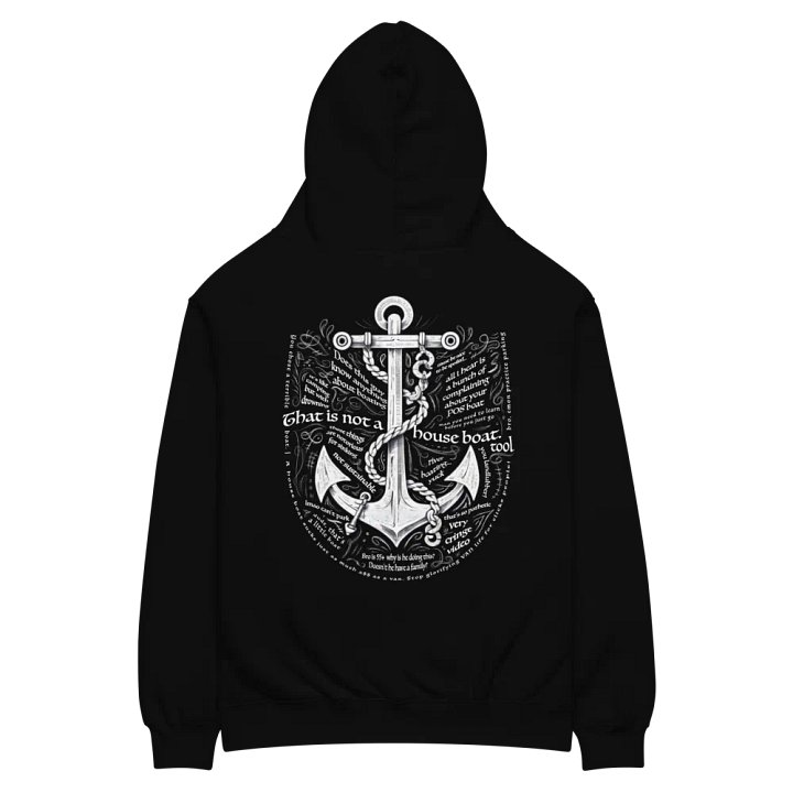 Anchored in criticism Hoodie - (Dark Colors) product image (1)