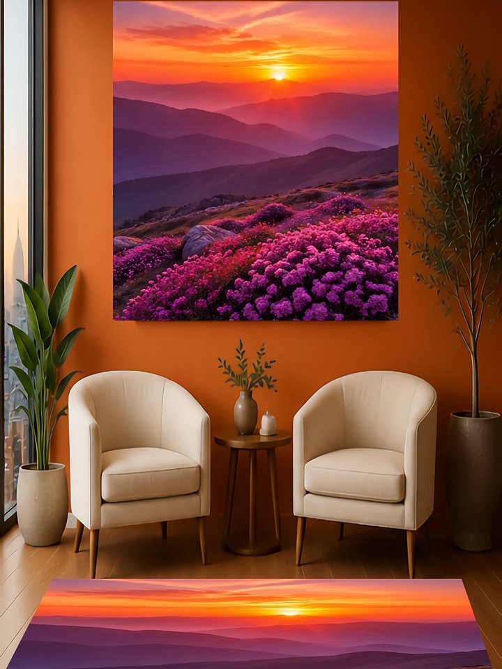 Restful Sunset - Premium Canvas product image (4)