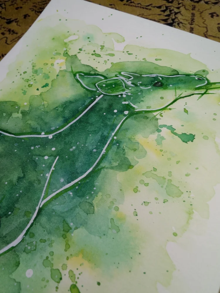 Okapi in Green product image (2)