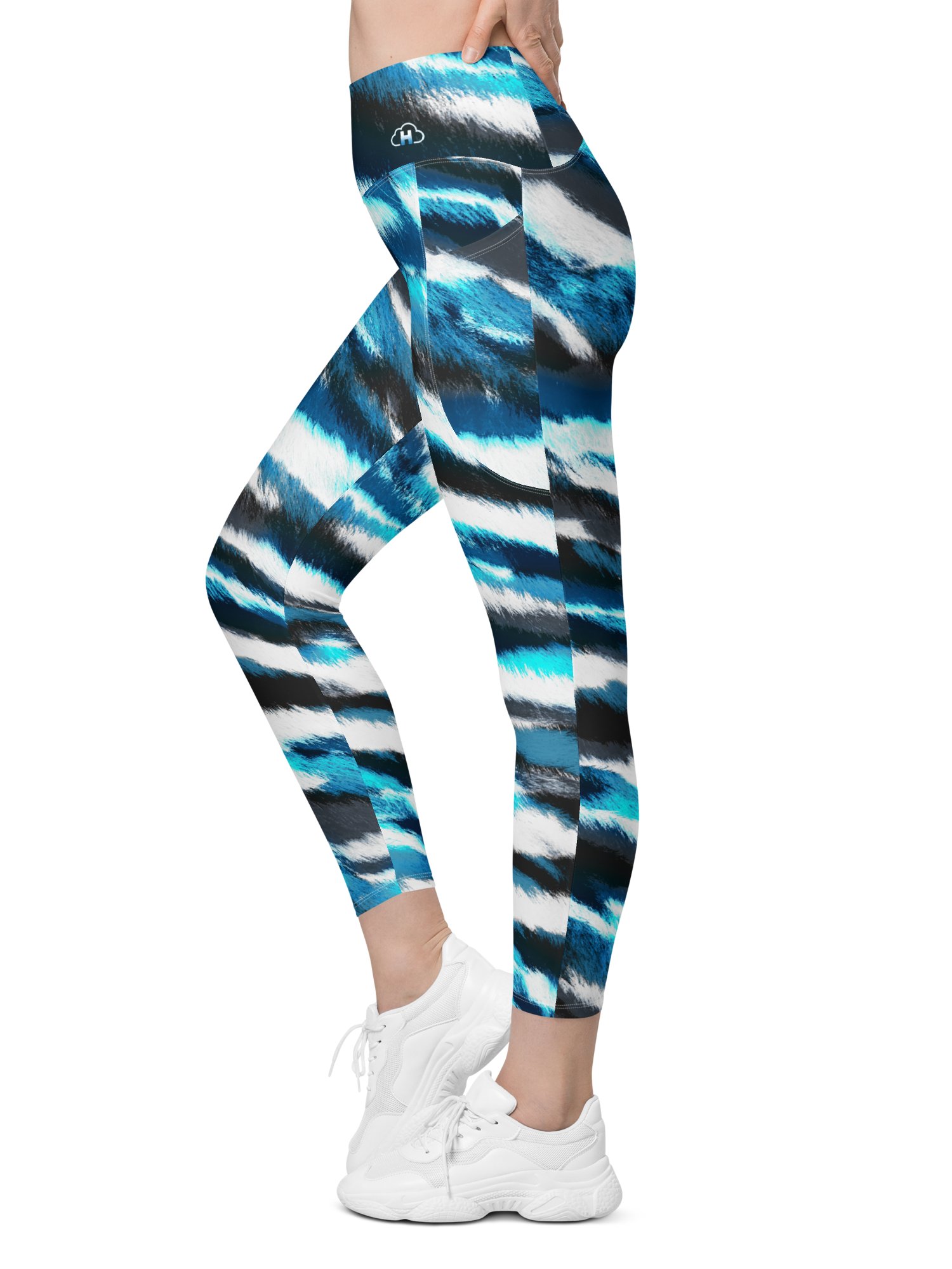 Animal Blue-Leggings with pockets product image (5)