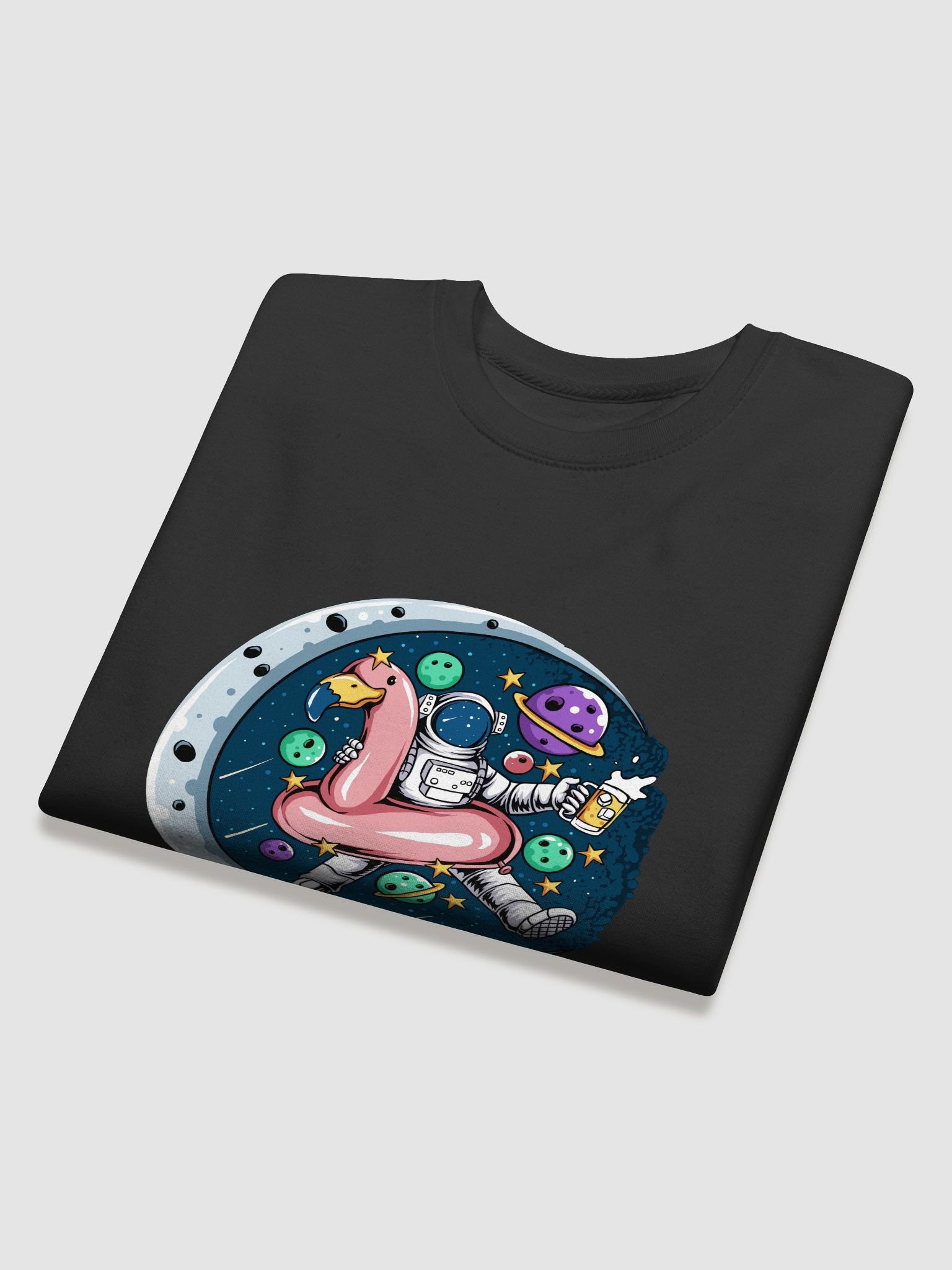 Space Explorer Lounge Sweatshirt – Chill Hard, Dream Far product image (4)