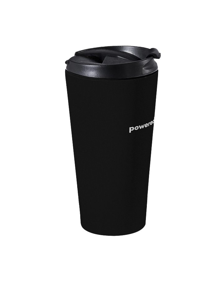 Powered By Grace Stainless Steel Travel Mug - Black product image (2)