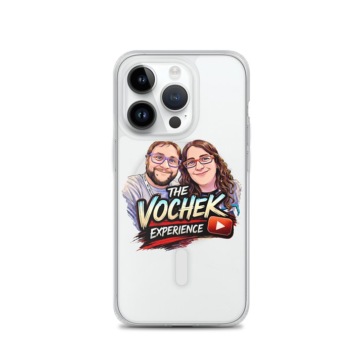 The Vochek Experience Logo MagSafe Clear Case for iPhone product image (1)