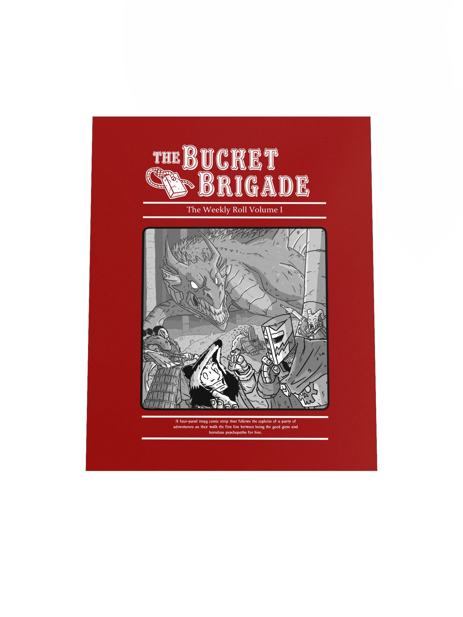 Red Box Cover Print product image (4)