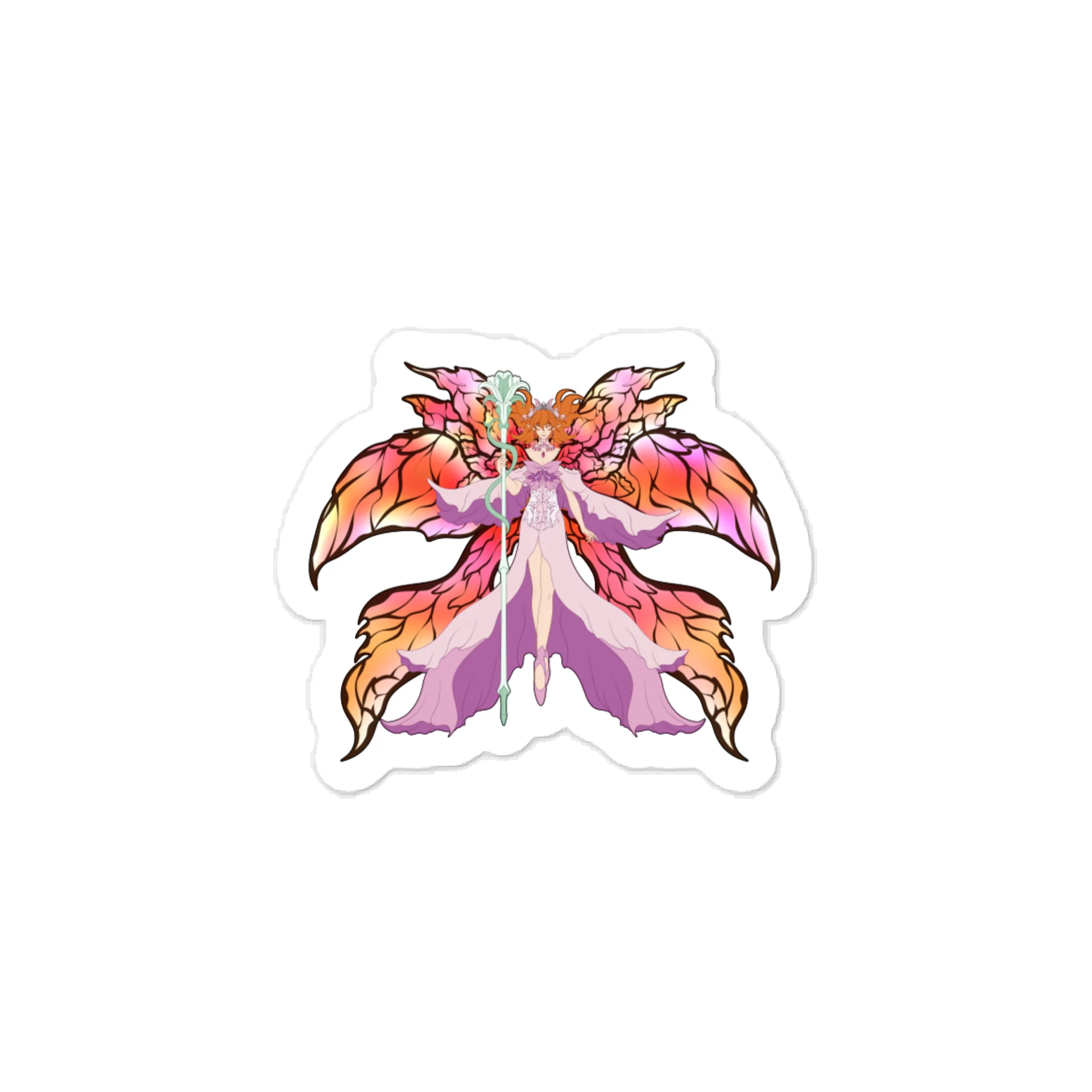 Fae King Vinyl Sticker product image (1)