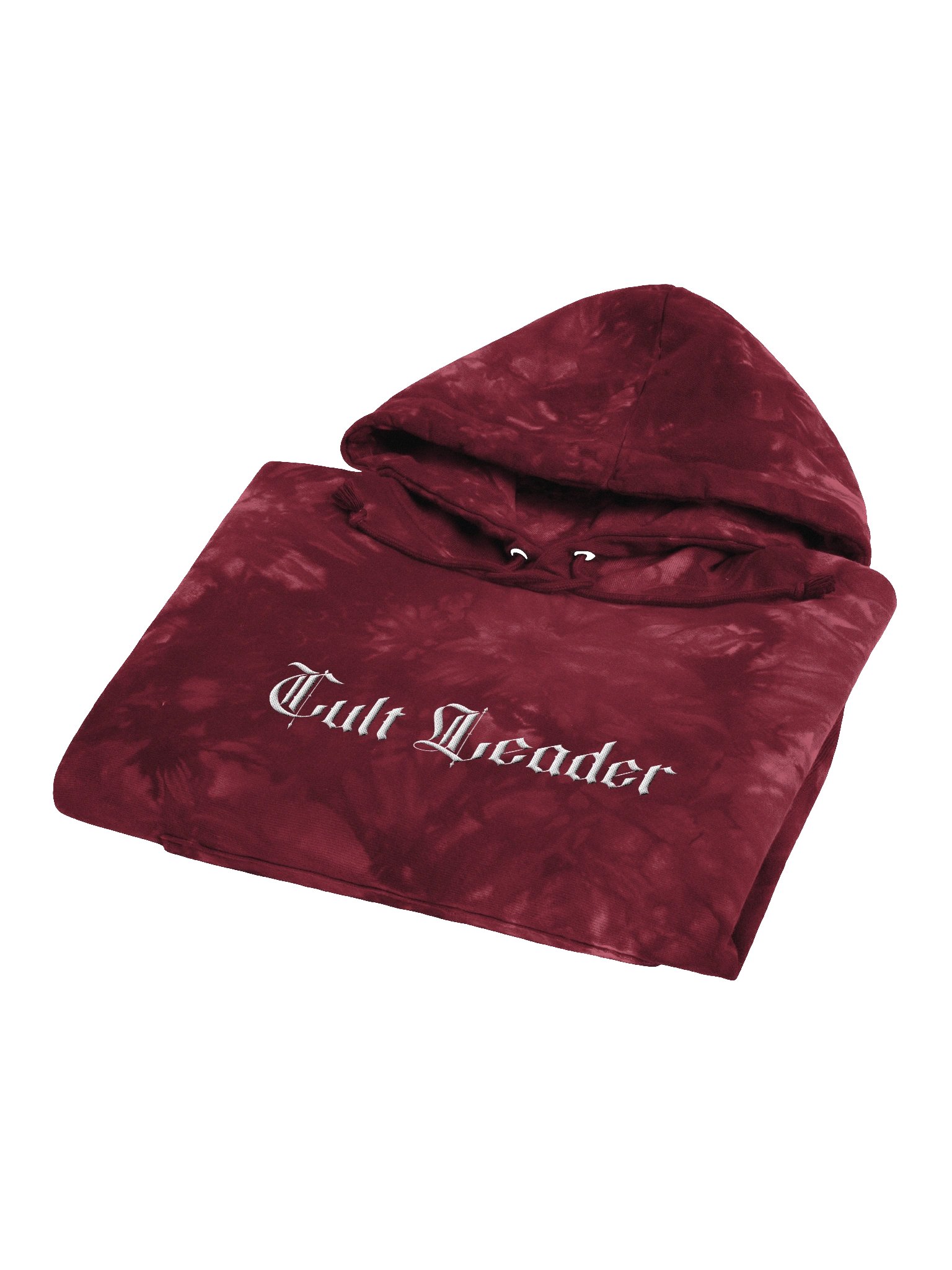 Cult Leader Embroidered Tie Dye Hoodie product image (5)
