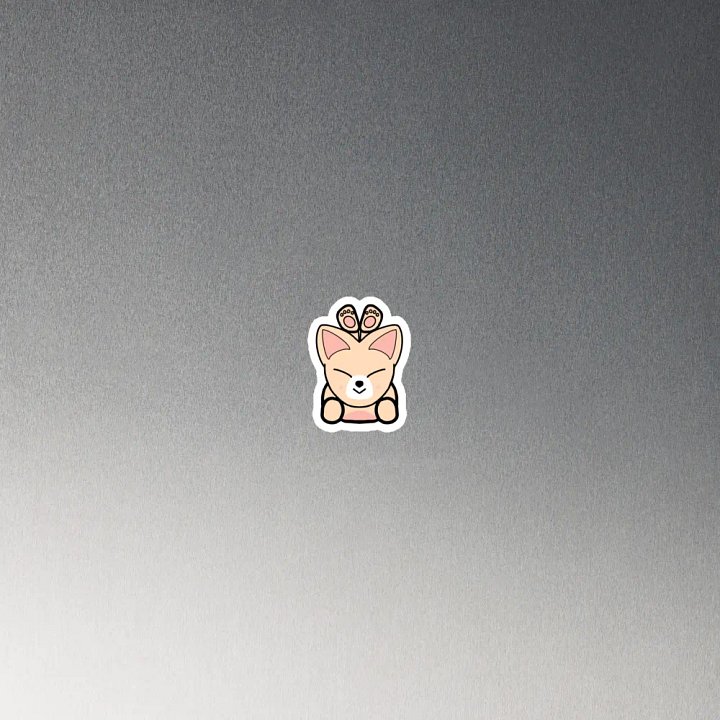 Laid down FoxI.Ny magnet product image (4)