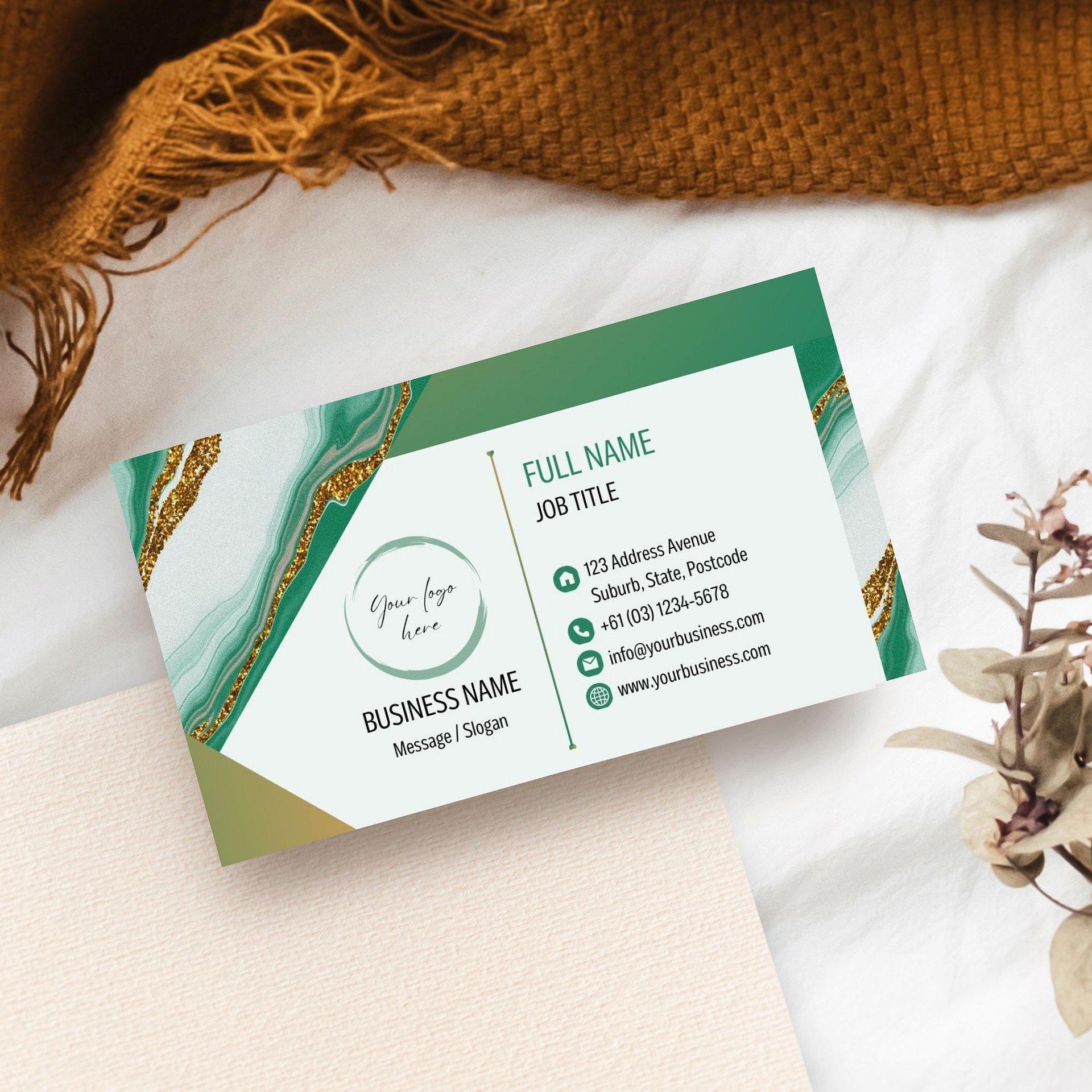 Esmeralda - Business Card Template product image (3)