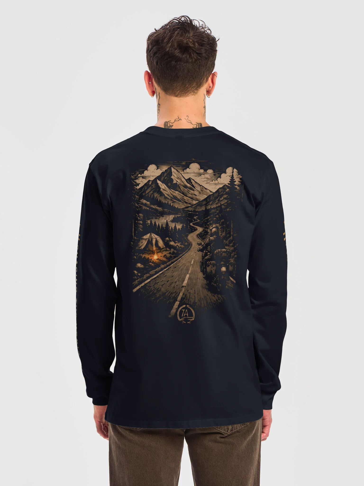 RIDE. CAMP. EXPLORE. Long Sleeve Tee product image (6)