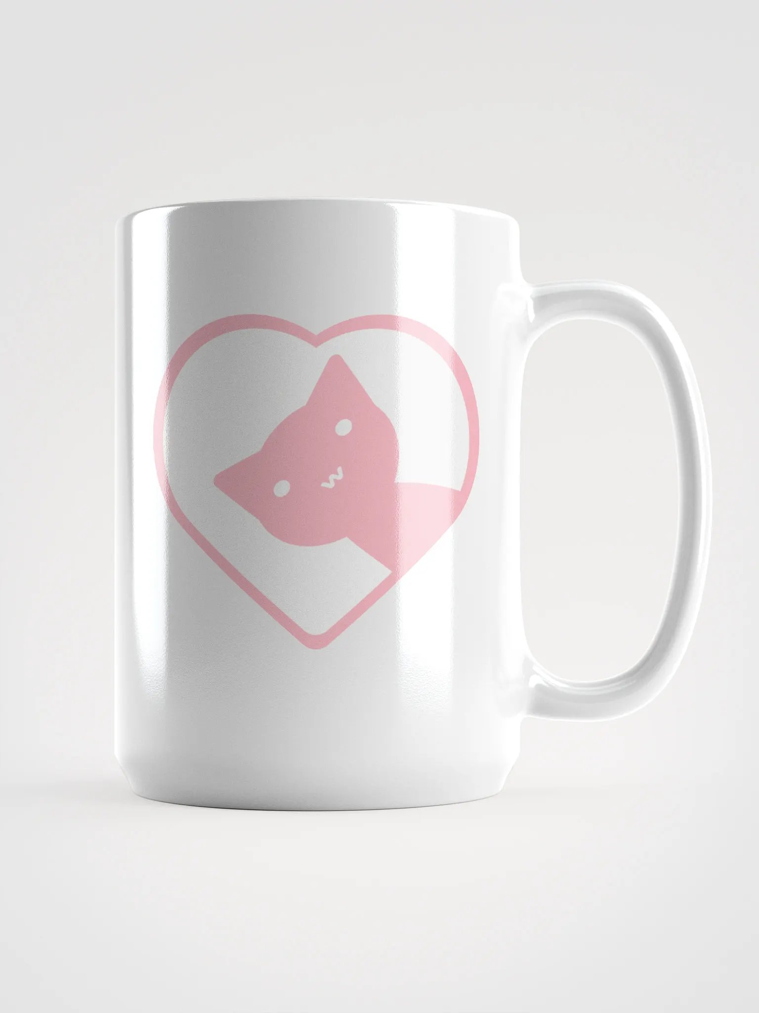 Cute Cat in Heart Mug product image (1)