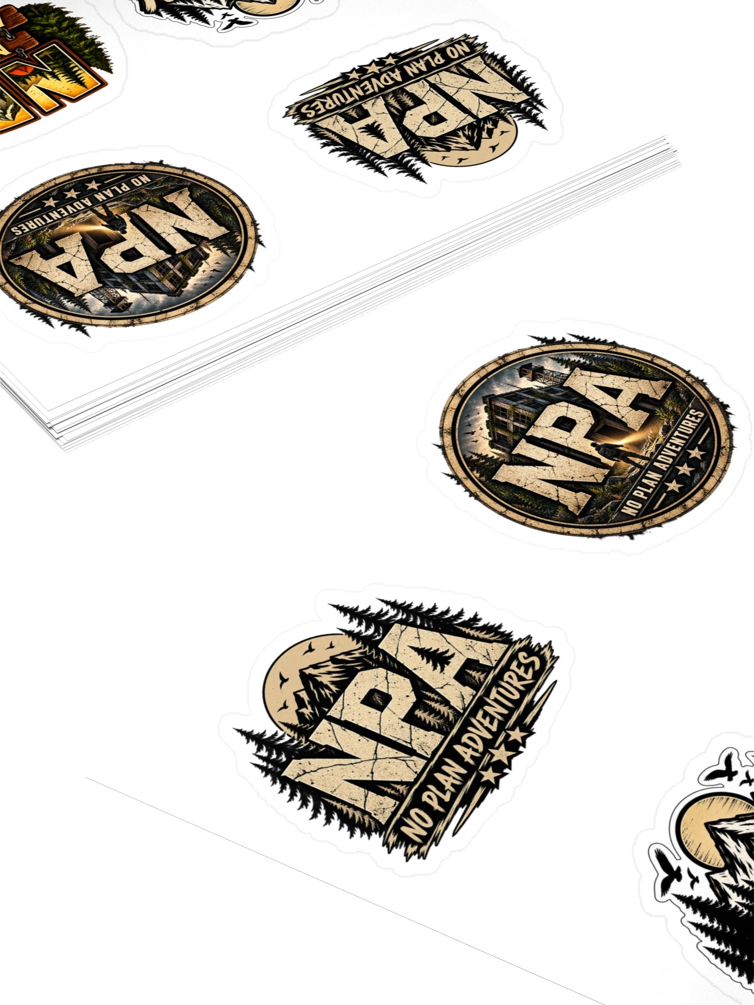 No Plan Adventures – Explore Everything Sticker Pack product image (4)