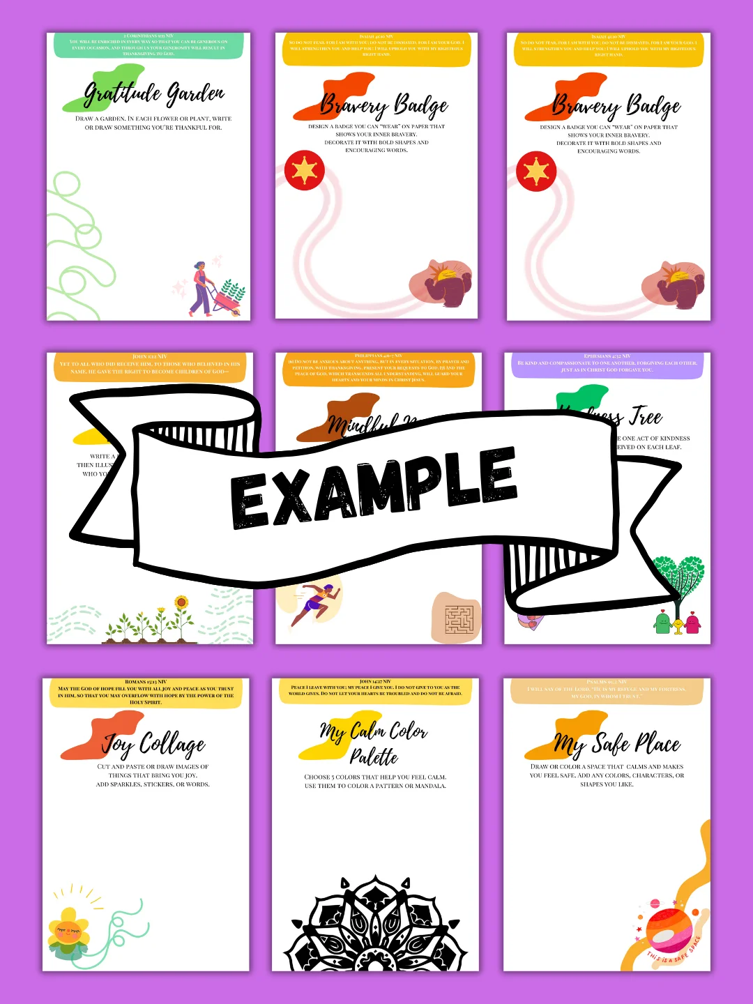 Mindfulness Art Therapy - DIGITAL Coloring Workbook for Girls & Women product image (4)