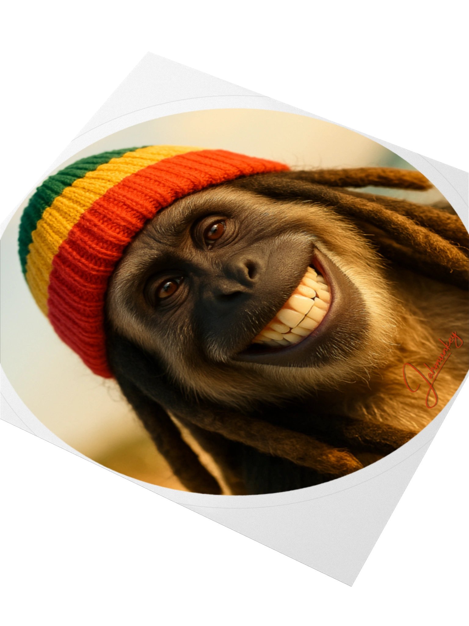 Jahmunkey Autograph Sticker product image (3)