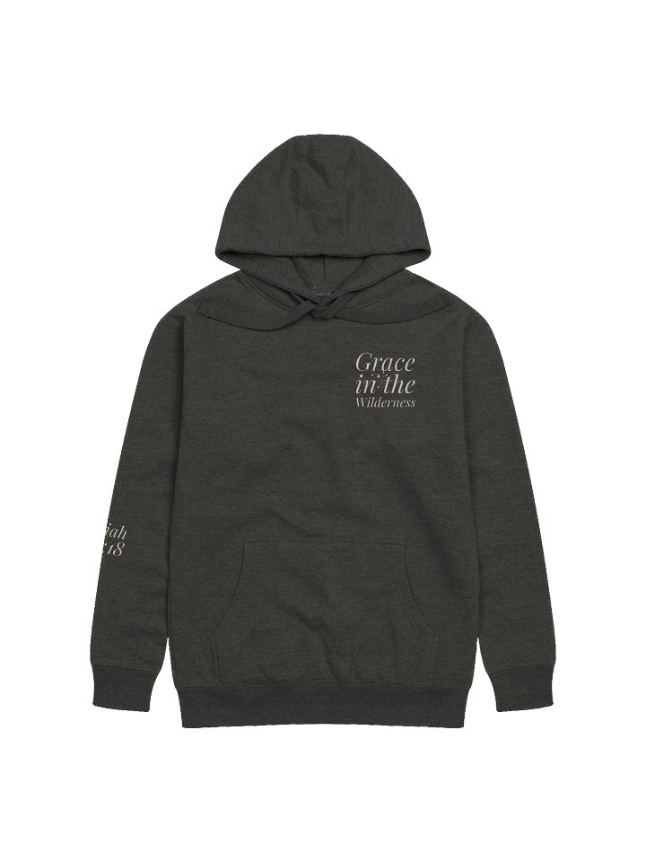 Grace in the Wilderness Hoodie – Isaiah 30:18 \| By Grace Capsule product image (1)