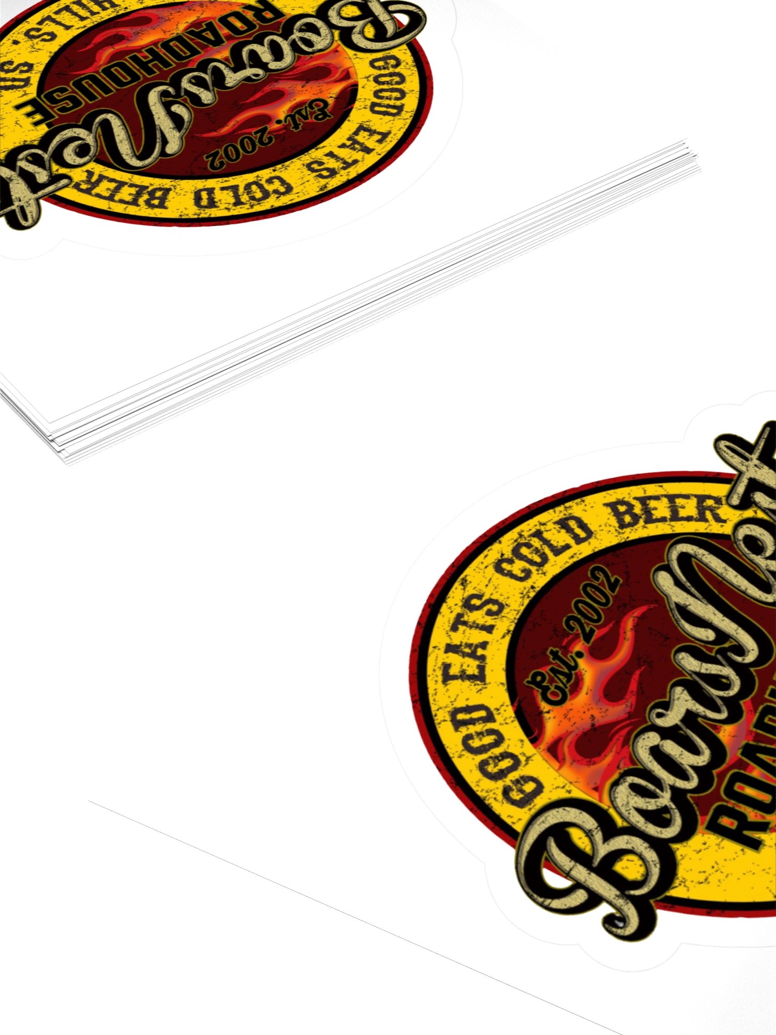 Vintage Boars Nest Kiss Cut Stickers product image (11)