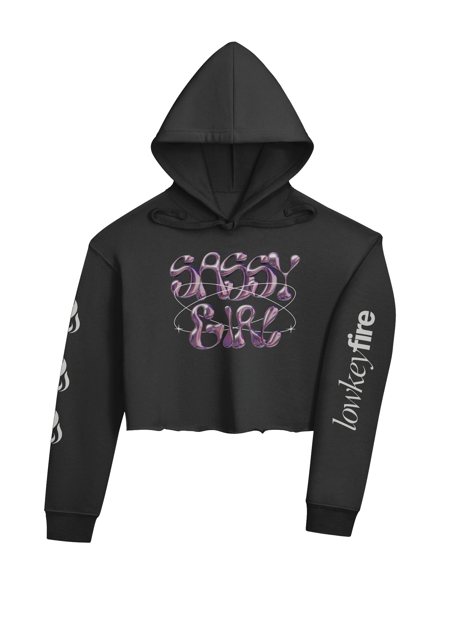 LowkeyFire Crome Sassy Hoodie product image (4)