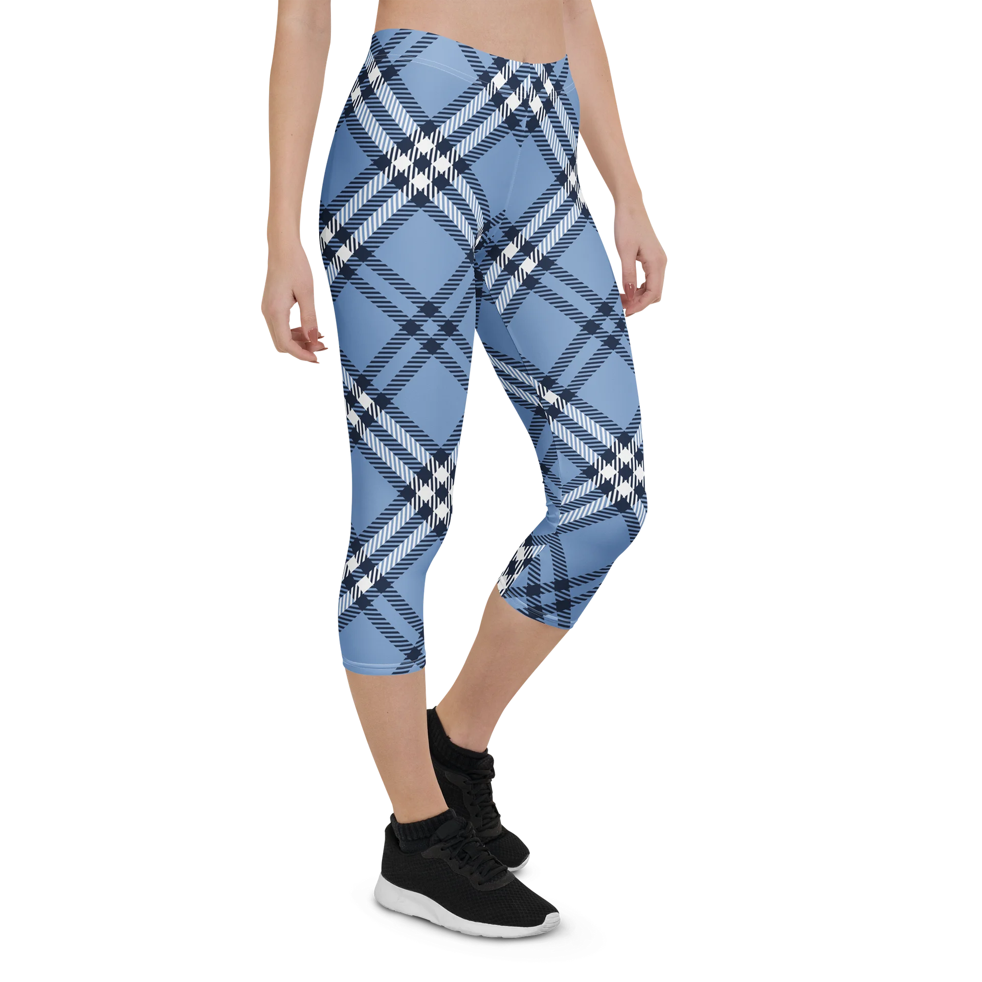Blue stripes leggings product image (6)