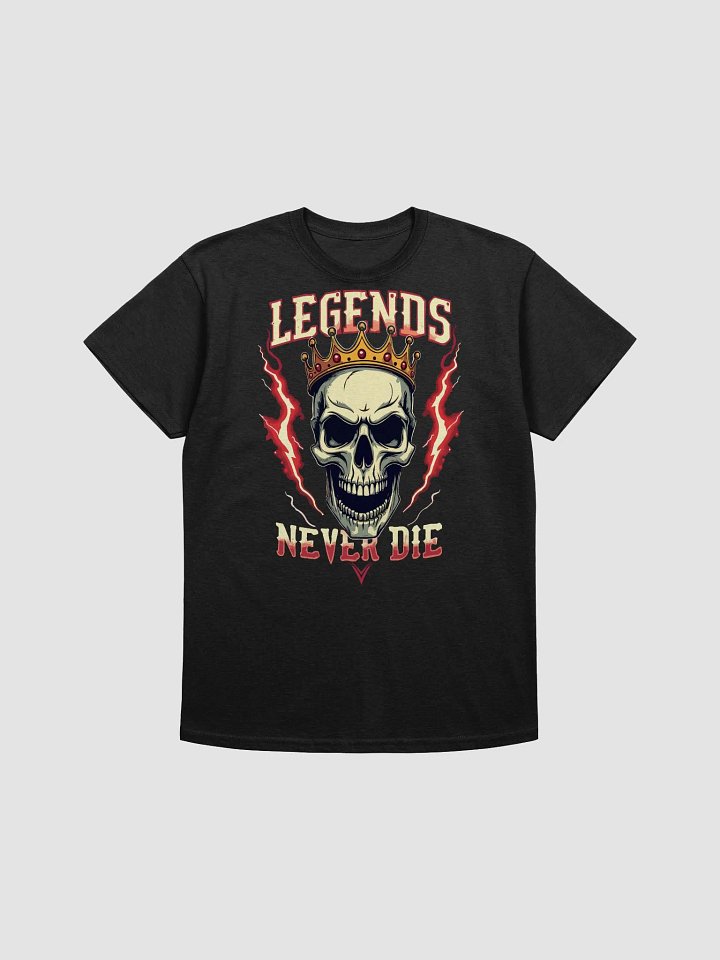Legends Never Die Skull T-Shirt product image (1)